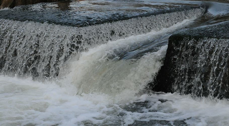 aigua, cascada, caure, riu, remolí, ecluse, paisatge, moviment, esquitxades, moviment borrós, dia, a l'aire lliure, fumigació, cap gent, naturalesa, mar, aigua que flueix, esport aquàtic, surf, exposició llarga, esport, bellesa a la natura, que flueix, escenics - natura, davant del mar, poder a la natura, trencament, caient aigua, 4K