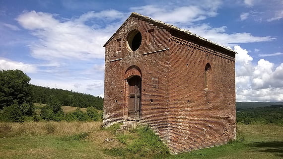 arquitectura, vell, gòtic, cel, antic, Església, Toscana, san galgano, estructura construïda, núvol - cel, planta, exterior de l'edifici, naturalesa, edifici, cap gent, dia, herba, religió, història, lloc de culte, el passat, terra, arbre, camp, arc, maó, a l'aire lliure, paret de pedra, 2K, CC0, domini públic, lliure de regalies