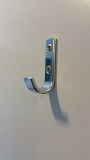 hook, empty, hanging, metal, close-up, no people, single object, shadow, door, entrance, security, indoors, safety, simplicity, still life, studio shot, protection, handle, copy space, knob, sunlight, man made object, 5K, CC0, public domain, royalty free