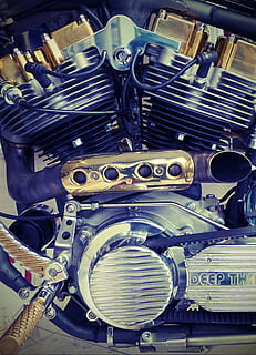 Technologie, Vereinigte Staaten von Amerika, Chrom, stehlen, Motor, Ingenieurwesen, Ausrüstung, Maschine, metallisch, modern, Motor-, poliert, Seitenansicht, Landfahrzeug, Transportmittel, Transport, Metall, Kraftfahrzeug, Maschinen, Auto, Fahrzeugteil, drinnen, Einkaufen, Tag, Motorrad, reparieren, Maschinenteil, Auto-Werkstatt, echte Menschen, Nahansicht, Garage, silberfarben, Mechaniker, Metallindustrie, 2K, CC0, gemeinfrei, lizenzfrei