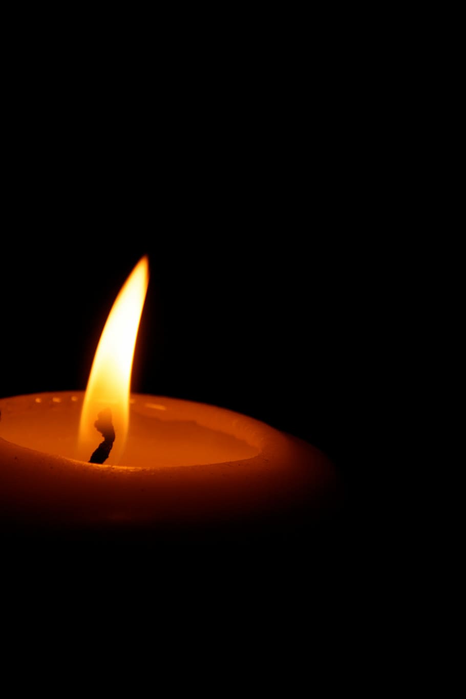 vela, flama, foc, llum, cremar, espelma de cera, espelmes, acollidor, foscor, romàntic, humor, fosc, calor - temperatura, cremant, fons negre, cap gent, foc - fenomen natural, primer pla, il·luminat, còpia espai, a l'interior, naturalesa, color taronja, brillant, tir de l'estudi, habitació domèstica, equips d’il·luminació, llum - fenomen natural, llum elèctrica, lluminositat, 2K