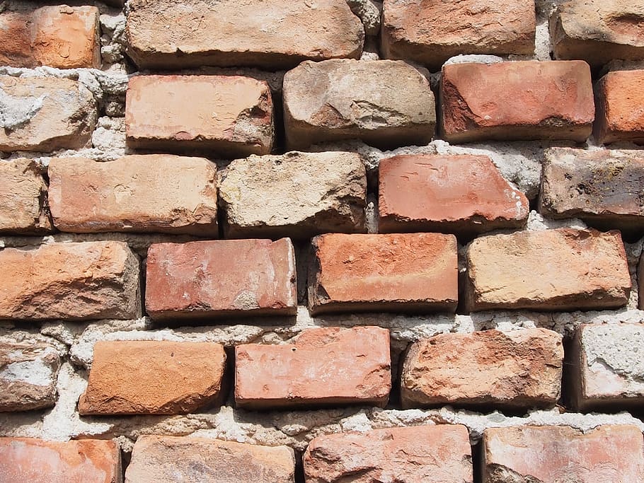 paret de maó, maçoneria, maó, paret, finestra de paret, bricked, maons, totxo vermell, funció de construcció de parets, en fila, estructura construïda, arquitectura, fons, marc complet, cap gent, patró, textura, primer pla, arranjament, dia, marró, repetició, material de construcció, gran grup d'objectes, llum solar, concret, 4K