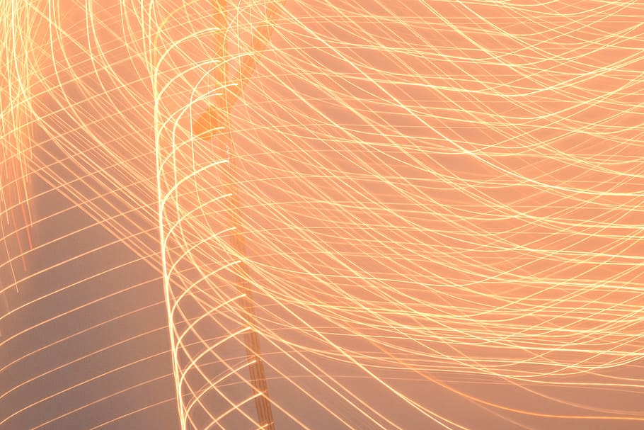 struttura, Linee, luce, geometrico, figura, geometrico, figura, tracciare, strisce, sfondo, ragionare, le forme, astratto, sfondi, strutturato, fotogramma intero, nessuno, modello, illuminato, lunga esposizione, raggiante, movimento, colore arancione, movimento sfocato, notte, sentiero leggero, velocità, celebrazione, Inquadratura dal basso, luce - fenomeno naturale, pittura leggera, natura, complessità, scintille, lana filo, 5K