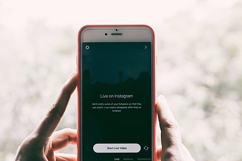 Person, halten, iphone, anzeigen, Leben, Instagram, Anwendung, Telefon, Apfel, kabellose Technologie, Kommunikation, menschliches Körperteil, Technologie, menschliche Hand, tragbares Informationsgerät, Hand, Mobiltelefon, Smartphone, Bildschirm, Verbindung, Fokus auf den Vordergrund, Berührungsempfindlicher Bildschirm, eine Person, Nahansicht, einzelnes Objekt, menschlicher Finger, Finger, draußen, 5K, CC0, gemeinfrei, lizenzfrei
