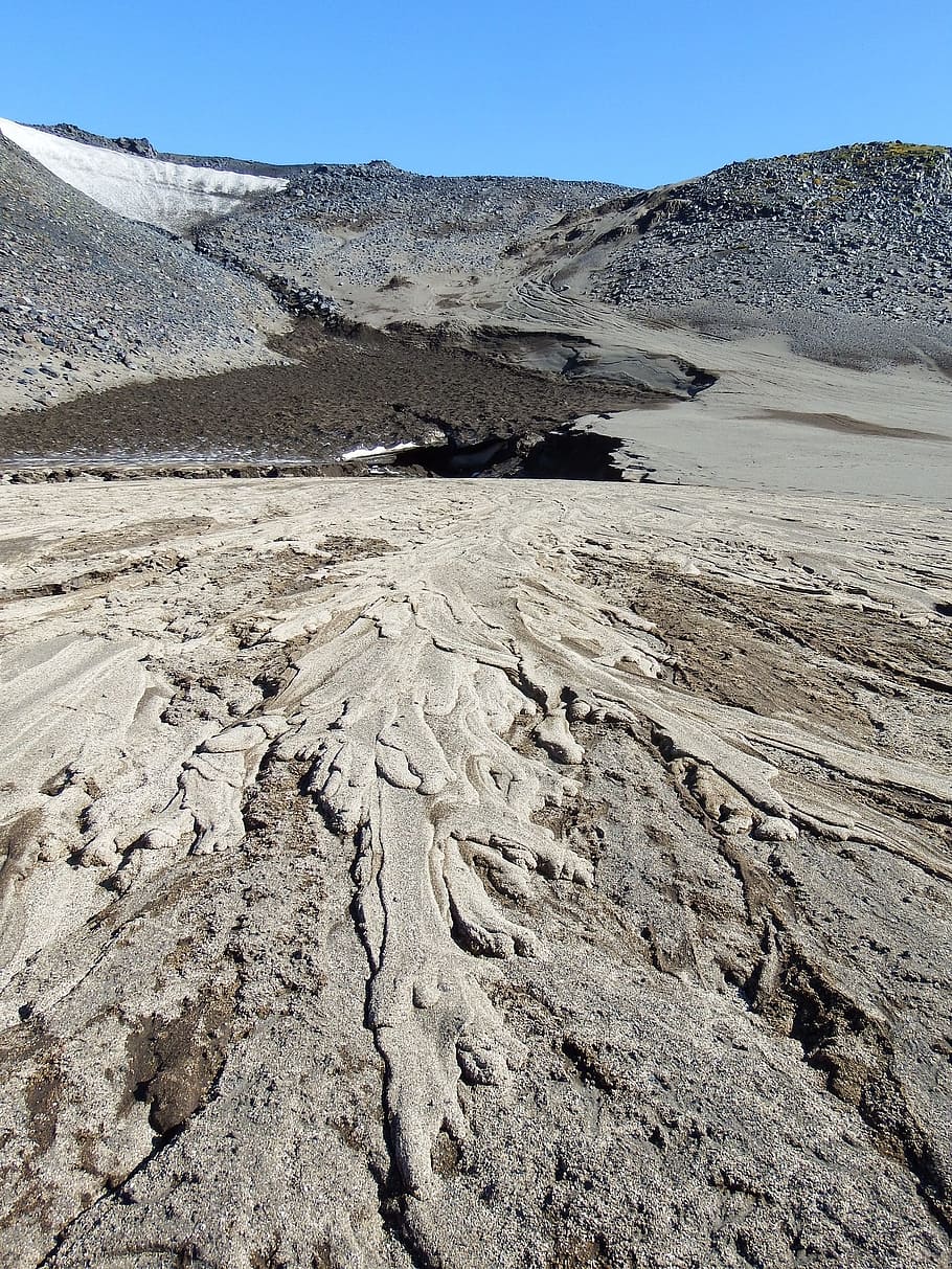 modello, sabbia, sbavature, torrente, montagne, lo scioglimento della neve, struttura, Napoli, la neve, arenaria, scenics - natura, scena tranquilla, la tranquillità, terra, paesaggio, bellezza nella natura, natura, scena non urbana, geografia fisica, cielo, clima, giorno, deserto, clima arido, ambiente, geologia, nessuno, montagna, a distanza, all'aperto, formazione, 1080P