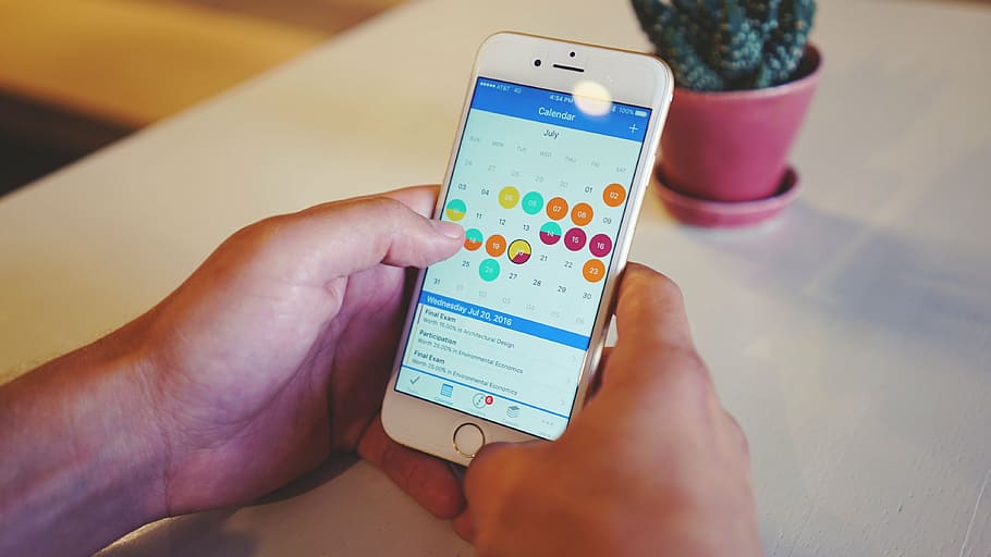 person, der holder iphone, kalender, mobiltelefon, Skærm, elektronik, udstyr, hånd, indendørs, internet, potteplante, smartphone, bord, teknologi, røre ved, trådløs teknologi, menneskelig hånd, multi farvet, menneskelig kropsdel, bærbar informationsenhed, bedrift, meddelelse, touch screen, smart telefon, forbindelse, mobil app, tæt på, tekstbeskeder, telefon, mennesker, voksen, livsstil, udendørs, 4K