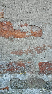 pared, color, textura, pintar, el marco, dibujo, estructura construida, pared - característica de la construcción, arquitectura, material de piedra, erosionado, nadie, fotograma completo, día, antecedentes, antiguo, texturizado, de cerca, al aire libre, áspero, dañado, ladrillo, pared de ladrillo, disminución, hormigón, exterior del edificio, deterioro, cemento, 4K, CC0, dominio público, libre de derechos
