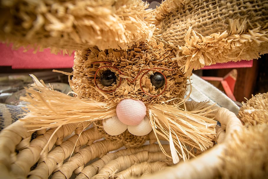 velikonoční, velikonoční zajíček, košík, sláma, zajíc, košík útulný, eier koerbchen, slaměný zajíček, velikonoční vajíčka, velikonoční dekorace, čísla, postava, detail, jídlo a pití, jídlo, nikdo, stálý život, den, uvnitř, selektivní zaměření, Příroda, umění a řemesla, rostlina, zvířat, svěžest, zvíře, zvířecí hnízdo, blahobyt, řemeslo, pták, zastoupení zvířat, 2K