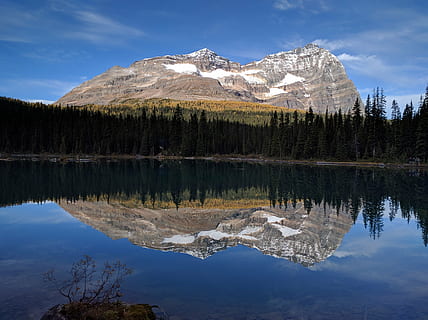muntanya, muntanyes, alberta, llac, reflexió, escenics - natura, bellesa a la natura, escena tranquil·la, tranquil·litat, cel, aigua, arbre, núvol - cel, Serra, planta, naturalesa, neu, escena no urbana, idíl·lic, davant del mar, cap gent, muntanya nevada, a l'aire lliure, formació, llac de reflexió, 4K, CC0, domini públic, lliure de regalies