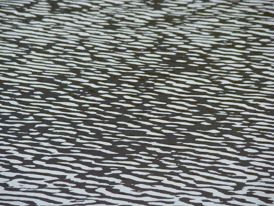 agua, odraz, sol, pozadí, celý rám, vzor, texturou, nikdo, detail, opakování, uvnitř, velká skupina objektů, design, kov, vysoký úhel pohledu, abstraktní, vlny, den, stálý život, člověk objekt, povrch, lůžko, 2K