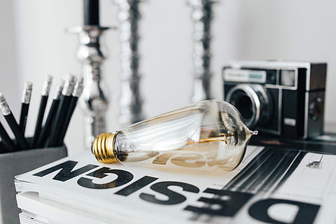 magazines, old, lightbulb, Pencils, vintage, camera, blackandwhite, lightbulbs, design, currency, no people, washing machine, indoors, technology, close-up, day, container, still life, focus on foreground, abundance, studio shot, appliance, selective focus, connection, fuel and power generation, glass - material, glass, household equipment, transparent, business, silver colored, 5K, CC0, public domain, royalty free