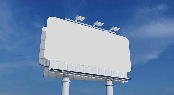 tabellone, vuoto, cielo, all'aperto, cartello, comunicazione, natura, nuvola - cielo, blu, architettura, Colore bianco, nessuno, Inquadratura dal basso, struttura costruita, copia spazio, annuncio pubblicitario, segno commerciale, giorno, simbolo, cartellone, Messaggio, 4K, CC0, dominio pubblico, privo di copyright