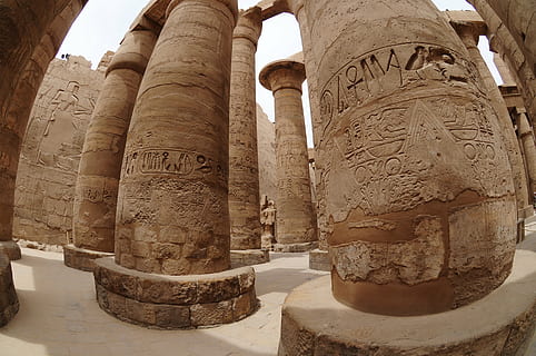 kolonner, egypten, egyptisk, pelare, hieroglyphics, gammal, historia, turism, tempel, Europa, historisk, ruin, det förflutna, arkitektur, byggd struktur, resmål, arkitektonisk kolumn, gammal ruin, tro, uråldrig civilisation, religion, resa, konst och hantverk, plats för dyrkan, hantverk, dag, inget folk, arkeologi, utomhus, förstörd, 4K, CC0, offentligt domän, royaltyfria
