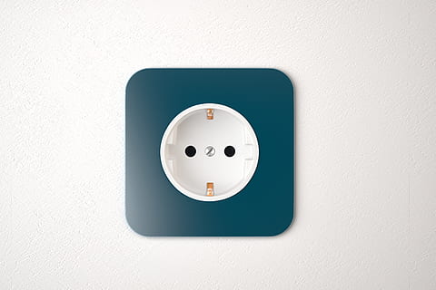 energía, enchufe, suministro, utilidad, eléctrico, electricidad, pared, equipo, azul, 3d, hacer, 3d ilustración, Representación 3D, representación, poder, dispositivo, electrónico, tecnología, panel de yeso, de cerca, adentro, el color blanco, forma, negocio, nadie, conexión, pared - característica de la construcción, comunicación, foto de estudio, sencillez, oficina, controlar, Fondo blanco, generación de combustible y energía, computadora, presionar el botón, fuente de alimentación, 5K, CC0, dominio público, libre de derechos