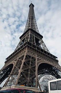 Eiffel, paris, daniel, Eiffeltårnet, Frankrike, bygget struktur, arkitektur, lav vinkel visning, høy - høy, himmel, sky - himmel, tårn, reisemål, bygge eksteriør, reise, fortiden, turisme, by, historie, dag, natur, ingen folk, metall, utendørs, jern - metall, 2K, CC0, offentlig domene, opphavsrett gratis