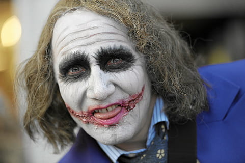 karnawał, ludzka twarz, halloween, ludzie, straszny, przerażenie, portret, dorosły, jedna osoba, strzał w głowę, strach, patrząc na aparat, włosy, emocja, kobiety, makijaż, uroczystość, część ludzkiego ciała, kostium, zbliżenie, fryzura, depresja - smutek, 4K