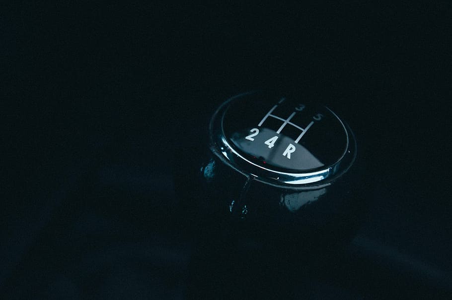 black, 5-speed, manual, gear, stick, car, shift, lever, shifter, shift knob, gears, automotive, transportation, time, no people, black background, alarm clock, wristwatch, close-up, clock, clock face, day, indoors, studio shot, copy space, music, musical instrument, single object, dark, still life, technology, high angle view, household equipment, domestic room, guitar, food and drink, musical equipment, black color, 5K