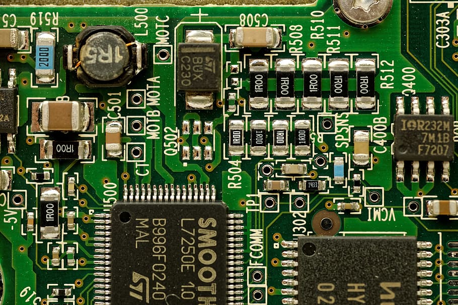 electrònica, component, macro, pissarra, Enginyeria Elèctrica, tecnologia, conductors, circuit imprés, circuits, processament de dades, Ciències de la Computació, indústria electrònica, targeta de circuits, xip d’ordinador, marc complet, placa base, connexió, equips informàtics, indústria, ordinador, complexitat, color verd, equipament, comunicació, primer pla, nombre, cap gent, fons, directament a sobre, innovació, equipament elèctric, component elèctric, CPU, creació de xarxes, 2K