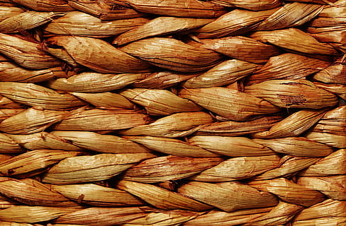 braunes Rattan, braun, Rattan, Korb, gewebte, Struktur, Muster, Natur, Material, Kunst, Hintergründe, Getreidepflanze, Vollbild, Nahansicht, keine Leute, texturiert, Stillleben, Korbweide, große gruppe von gegenständen, Fülle, drinnen, Design, Lebensmittel, Kunst und Handwerk, Essen und Trinken, Kreativität, Seil, verflochten, kreuz und quer, 5K, CC0, gemeinfrei, lizenzfrei
