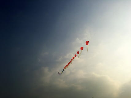 foei, rood, vlieger, vliegend, hemel, wolk - lucht, lage hoekweergave, luchtvoertuig, onderweg, mid-air, natuur, luchtshow, vliegtuig, vervoer, geen mensen, rook - fysieke structuur, beweging, dag, wijze van transport, vrijheid, dampspoor, blauw, buitenshuis, bestellen, vlak, 4K, CC0, publiek domein, royaltyvrij