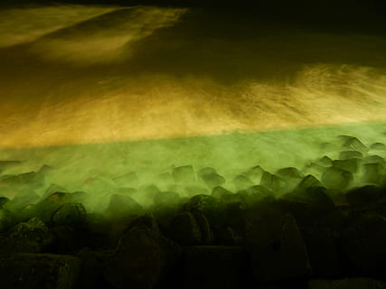 boira, nit, llums, naturalesa, cel, núvol - cel, cap gent, cel dramàtic, bellesa a la natura, fantasmal, fons, medi ambient, misteri, a l'aire lliure, por, color verd, fantasia, fosc, tranquil·litat, escenics - natura, efecte texturat, compost digital, 4K, CC0, domini públic, lliure de regalies