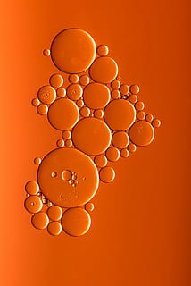 oranžiniai burbulai, apelsinų apskritimo tapetai, burbulas, modelį, tekstūra, oranžinė, dizainas, studija, oranžinė spalva, patalpose, Maistas ir gėrimai, nėra žmonių, spalvotas fonas, Iš arti, oranžinis fonas, didelė objektų grupė, aliejus, pobūdį, maisto, ruda, kopijavimo vietos, gerovę, gausa, šviežumas, vanduo, 4K, CC0, Viešasis domenas, nemokamai