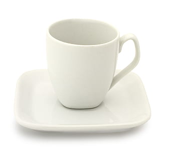 hvid, keramisk, krus, underkop, kop, kaffe, tom, porcelæn, mad, drikke, te kop, hvid baggrund, studio skud, mad og drikke, hvid farve, stilleben, indendørs, kaffekop, tæt på, ingen mennesker, skåret ud, forfriskning, keramik, kaffe - drikke, friskhed, 2K, CC0, offentligt domæne, royaltyfrie