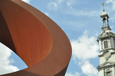 bilbao, langit, formulir, menara, besi, biru, coklat, Arsitektur, struktur yang dibangun, eksterior bangunan, awan - langit, tampilan sudut rendah, bangunan, hari, alam, tidak ada orang, tujuan wisata, kepercayaan, di luar rumah, agama, kota, seni dan kerajinan, sinar matahari, masa lalu, puncak menara, 4K, CC0, domain publik, bebas royalti