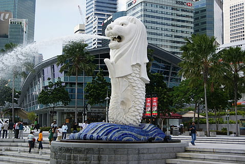 foto, air mancur singa singapura, singapura, singa, air mancur, Arsitektur, pemandangan kota, tempat terkenal, kota, di luar rumah, patung, eksterior bangunan, struktur yang dibangun, pohon, pencakar langit, perwakilan, seni dan kerajinan, kreativitas, representasi manusia, orang tak terduga, bangunan, menanam, hari, eksterior gedung perkantoran, keserupaan pria, alam, jalan, 1080P, CC0, domain publik, bebas royalti