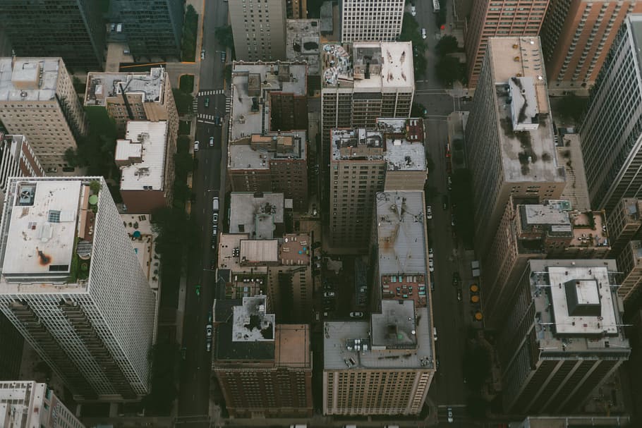 uccello, fotografia degli occhi, alto, sorgere edifici, bird-eye-view, fotografia, edifici, costruzione, architettura, Torre, grattacielo, tetto, esterno dell'edificio, città, struttura costruita, paesaggio urbano, nessuno, edificio per uffici esterno, quartiere residenziale, vista dall'alto, vista aerea, fotogramma intero, sfondi, giorno, all'aperto, mezzi di trasporto, vita di città, moderno, appartamento, distretto finanziario, 5K