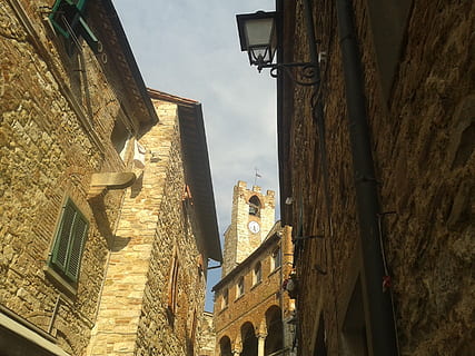 borgo, glimpse, ancient, construction, architecture, tuscany, built structure, building exterior, building, low angle view, day, history, no people, the past, nature, sky, old, wall - building feature, city, window, residential district, sunlight, outdoors, wall, travel destinations, ancient civilization, 2K, CC0, public domain, royalty free