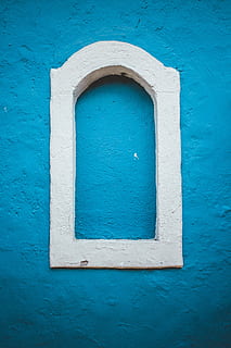 bílý, oblouk, zarámovaný, výzdoba stěn, beton, dekoru obloukové stěny, minimální, okno, modrý, textura, budova, architektura, vnější, malovat, malované, město, městský, smlouva, dva Tony, dvě barvy, barva, kontrast, antický, stavba, exteriér budovy, nástěnný prvek, nikdo, bílá barva, den, tvar, venku, číslo, dřevo - materiál, geometrický tvar, vchod, dveře, detail, design, tyrkysové barvy, 4K, CC0, veřejná doména, bez autorských práv