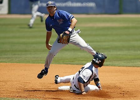 baseball, giocatore, diapositiva, gioco, sport, atleta, erba, giocando, azione, concorrenza, movimento, palla, uniforme, squadra, Università, seconda base, rubando secondo, attività, atletico, corridore, casco, guanto, baseball - sport, giocatore di baseball, Lega giovanile, palla da baseball, base, lunghezza intera, uniforme sportiva, persone, uomini, maschi, uniforme da baseball, persone reali, capi di abbigliamento, bambino, ragazzi, in esecuzione, giorno, casco sportivo, adolescente, adolescenza, sforzo, colpire, ragazzi adolescenti, 1080P, CC0, dominio pubblico, privo di copyright