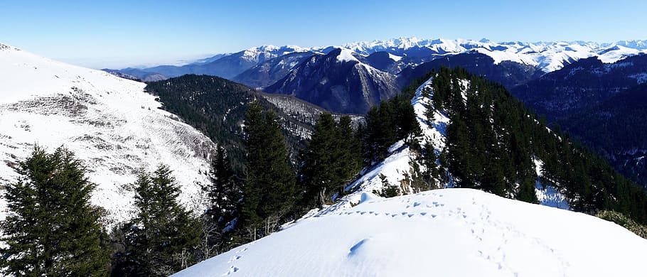 kar, dağ, kış, panoramik, doğa, nistos, yüksek pyrenees, soğuk hava, manzaralar - doğa, gökyüzü, Karla kaplı dağ, doğada güzellik, dağ silsilesi, peyzaj, çevre, spor, arazi, macera, çam ağacı, Beyaz renk, ağaç, boş zaman etkinliği, dağ zirvesi, insansız, açık havada, çam ormanları, iğne yapraklı ağaç, 1080P