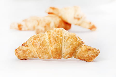 kitchen socket, croissant, baking bread, food and drink, food, studio shot, snack, close-up, no people, freshness, white background, indoors, baked, group of objects, focus on foreground, unhealthy eating, ready-to-eat, crunchy, fried, still life, asian food, cut out, sweet food, french food, chinese food, temptation, 5K, CC0, public domain, royalty free