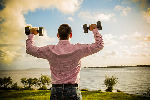 none, nothing, binoculars, outdoors, men, caucasian Ethnicity, looking, one Person, nature, searching, sky, standing, holding, discovery, water, rear view, cloud - sky, casual clothing, beauty in nature, photography themes, technology, photographing, leisure activity, land, wireless technology, lifestyles, scenics - nature, human arm, digital camera, 5K, CC0, public domain, royalty free