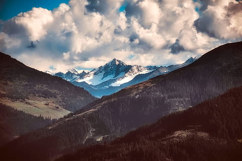 Austràlia, muntanyes, cel, núvols, neu, vall, barranc, canyon, bosc, arbres, boscos, paisatge, país, rural, desert, naturalesa, a l'aire lliure, muntanya, escenics - natura, Serra, bellesa a la natura, núvol - cel, medi ambient, escena tranquil·la, tranquil·litat, hivern, muntanya nevada, temperatura de fred, escena no urbana, cap gent, terra, viatjar, cim de muntanya, 1080P, CC0, domini públic, lliure de regalies