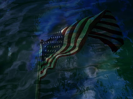 flag usa, reflexió, aigua, esperits, Pearl Harbor, mar, naturalesa, cap gent, davant del mar, nedar, moviment, bellesa a la natura, fauna animal, sota l'aigua, dia, animals a la natura, a l'aire lliure, color verd, vista d’angle alt, un animal, animal, marí, 4K, CC0, domini públic, lliure de regalies