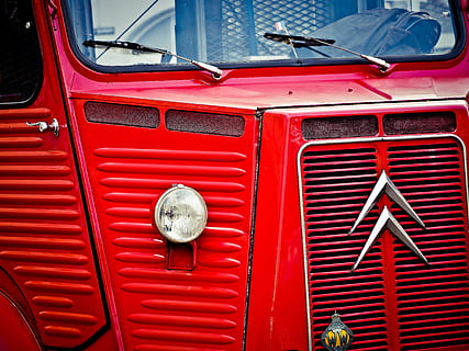 auto, citroen, oldtimer, classic, rarity, car age, old car, old, vehicle, old vehicles, citroen type h, transporter, france, red, land vehicle, mode of transportation, transportation, day, motor vehicle, no people, car, metal, outdoors, truck, lighting equipment, retro styled, full frame, headlight, animals in the wild, animal themes, animal wildlife, animal, wheel, 4K, CC0, public domain, royalty free