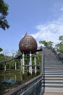 Foto, grau, Metalltreppe, Karosserie, Wasser, Metall, Treppe, Gewässer, Asien, die Architektur, berühmter Platz, Kulturen, Himmel, Geländer, Schritte, gebaute Struktur, Baum, Gebäudehülle, Natur, Pflanze, Tag, keine Leute, der Weg nach vorn, Gebäude, Richtung, Kuppel, Religion, Anbetungsstätte, Glauben, Spiritualität, Reiseziele, draußen, 1080P, CC0, gemeinfrei, lizenzfrei