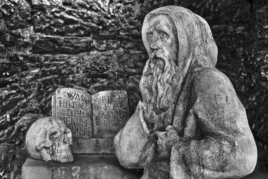 mirtis, vienuolis, vienuolynas, išgąsdinti, skaičius, žmogus, liūdnas, fromm, tikėjimas, skulptūra, statula, žmogaus atstovavimas, atstovavimas, menas ir amatai, vyrų panašumas, kūrybiškumas, religija, dvasingumas, amatų, architektūra, nėra žmonių, istorija, moterų panašumas, praeitis, kapas, drožyba - amatų gaminys, kapinės, senovės, akmens medžiaga, lauke, angelas, pablogėjimas, 5K