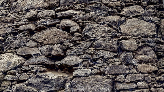 Stenmur, baggrund, sten-, struktur, natursten, ruin, væg, natur, baggrundssten, baggrund natursten, baggrundsmønster, mønster, fuld ramme, baggrunde, tekstureret, ingen mennesker, solid, dag, klippe, ru, rock-objekt, sten - objekt, tæt på, udendørs, høj vinkel visning, jord, overflod, Mark, naturligt mønster, tørt klima, klima, 1080P, CC0, offentligt domæne, royaltyfrie