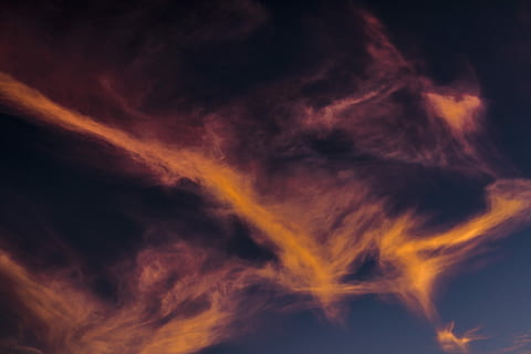 mørke skyer, form, skyer, himmel, skyer form, front detalje, overdækket himmel, aftenhimmel, atmosfære, pålægge, humør, orange, dramatisk himmel, sky - himmel, nat, majestætisk, skønhed i naturen, natur, ingen mennesker, baggrunde, orange farve, cloudscape, miljø, mørk, ro, solnedgang, scenics - natur, abstrakt, storm, abstrakte baggrunde, 5K, CC0, offentligt domæne, royaltyfrie