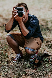 taking, photos, beautiful, young, woman, Photographer, work, camera, model, photography, camera - Photographic Equipment, outdoors, nature, people, men, photographing, hobbies, adult, one Person, males, photography Themes, caucasian Ethnicity, young Adult, holding, lifestyles, one man only, only men, full length, adults only, real people, casual clothing, activity, technology, land, crouching, front view, day, young men, photographic equipment, occupation, skill, digital camera, mature men, 4K