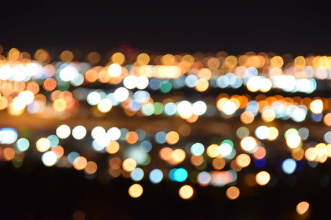 abstract, background, blur, bokeh, bright, celebration, color, colorful, defocused, disco, eve, festival, focus, glisten, gold, illuminated, lights, luminescence, party, shining, warmly, night, glowing, geometric shape, light - natural phenomenon, lighting equipment, shape, circle, backgrounds, pattern, no people, light, street, city, outdoors, spotted, street light, architecture, lens flare, black background, textured effect, brightly lit, 5K