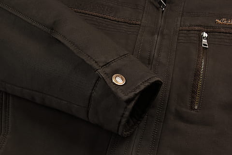 dark army, jacket, cuffs, clothing, no people, fashion, close-up, leather, textile, indoors, zipper, luxury, black color, pocket, wealth, elegance, brown, beauty, studio shot, button, garment, jeans, 5K, CC0, public domain, royalty free
