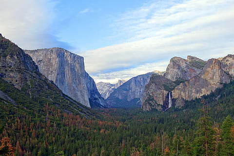 Syjon, krajowy, park, Utah, Zielony, drzewa, szara góra, dzień, drzewo, Góra, Chmura, skała, las, Natura, scenics, krajobraz, na dworze, rock - obiekt, USA, Park Narodowy Yosemite, piękno natury, pasmo górskie, Park Narodowy, niebo, żadnych ludzi, dolina, szczyt górski, ekstremalny teren, lato, Klif, chmura - niebo, scenics - natura, środowisko, wylądować, scena pozamiejska, roślina, spokojna scena, spokój, cele podróży, podróżować, tworzenie, sosna, drzewo iglaste, lasy sosnowe, 4K, CC0, domena publiczna, darmowe zdjęcia