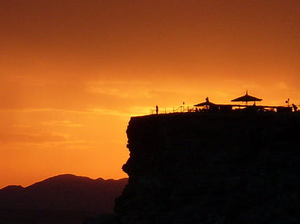 zonsondergang, Egypte, zon, Cairo, landschap, nacht, hemel, silhouet, Oranje kleur, berg-, scenics - natuur, schoonheid in de natuur, natuur, architectuur, geen mensen, ingebouwde structuur, rustige scène, wolk - lucht, kalmte, buitenshuis, kopie ruimte, idyllisch, reizen, schemer, land-, 1080P, CC0, publiek domein, royaltyvrij
