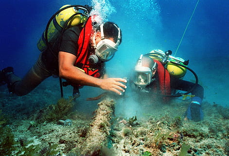 men, white, swimming, goggles, divers, diving, sea, combat diver, military, usa, navy, marines, army, underwater, undersea, adventure, scuba diving, aquatic sport, water, sport, sea life, animal wildlife, animals in the wild, animal, marine, exploration, animal themes, nature, aqualung - diving equipment, diving into water, underwater diving, 2K, CC0, public domain, royalty free