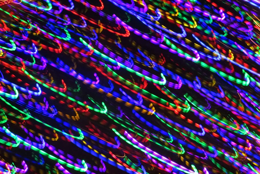 multicolore, rosso blu, blu verde, magenta, rosso, blu, verde, viola, Linee, curve, ganci, luci, astratto, modello, sfondo, nero, tecnologia, illuminato, futuristico, Internet, raggiante, fotogramma intero, luce - fenomeno naturale, sfondi, connessione, girato in studio, nessuno, velocità, fibra ottica, avvicinamento, comunicazione, attrezzatura per l'illuminazione, sfondo nero, luce, complessità, comunicazioni globali, 2K